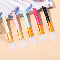 1/4/5/6-pack advanced silicone facial mask brush - mild and soft, suitable for all skin types, formaldehyde free
