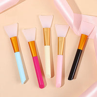 1/4/5/6-pack advanced silicone facial mask brush - mild and soft, suitable for all skin types, formaldehyde free